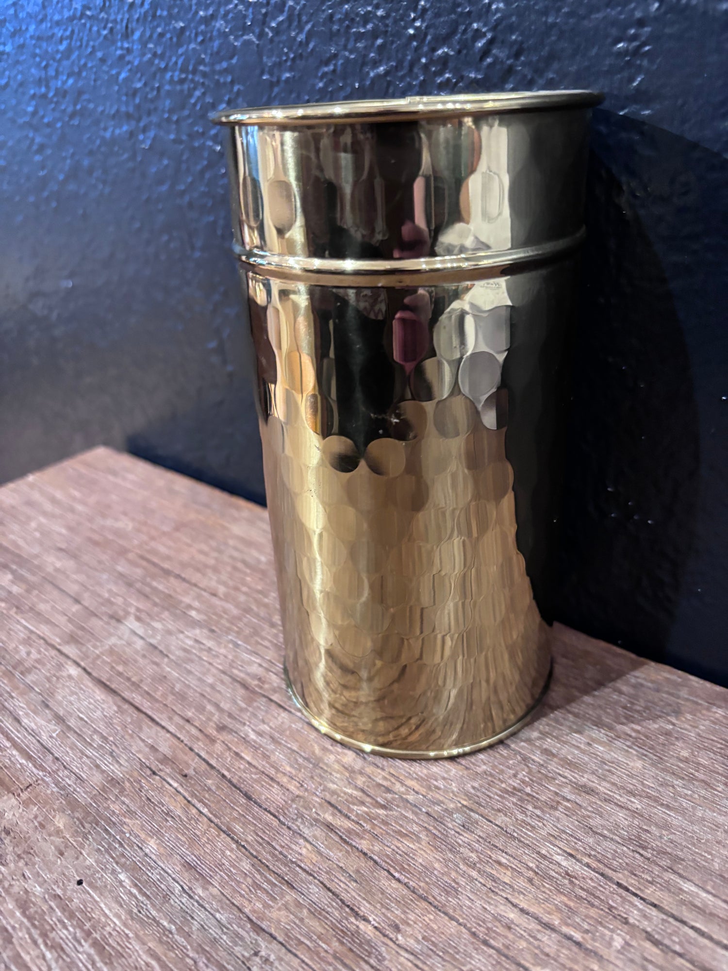 Vintage Gold Vase