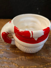 Load image into Gallery viewer, Vintage Santa Mug With Sparkly Eye