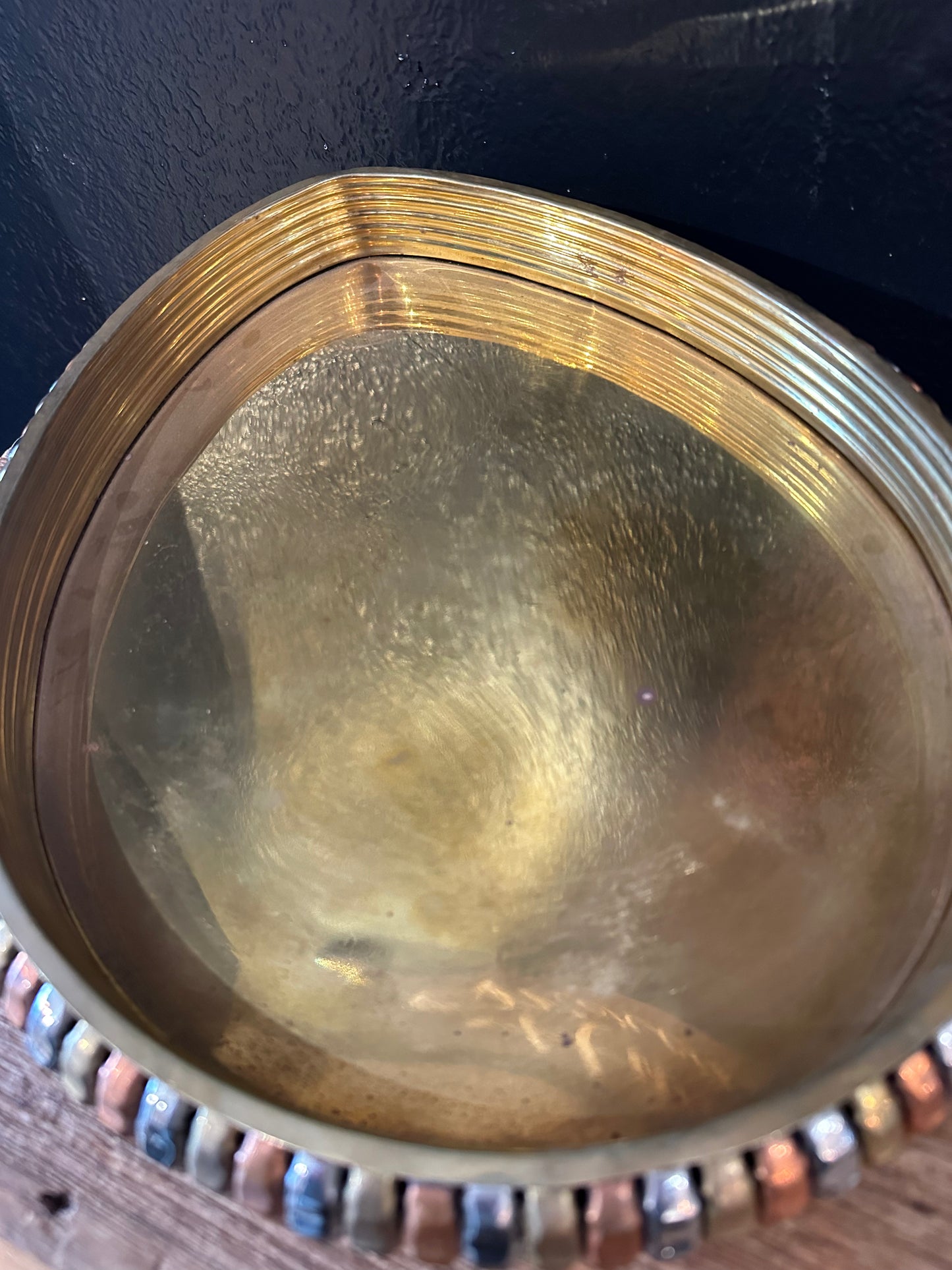 Italian Brass Nesting Trays | *Sold Separately