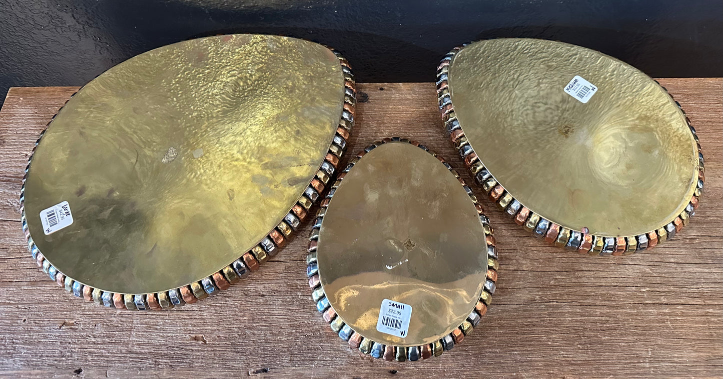 Italian Brass Nesting Trays | *Sold Separately