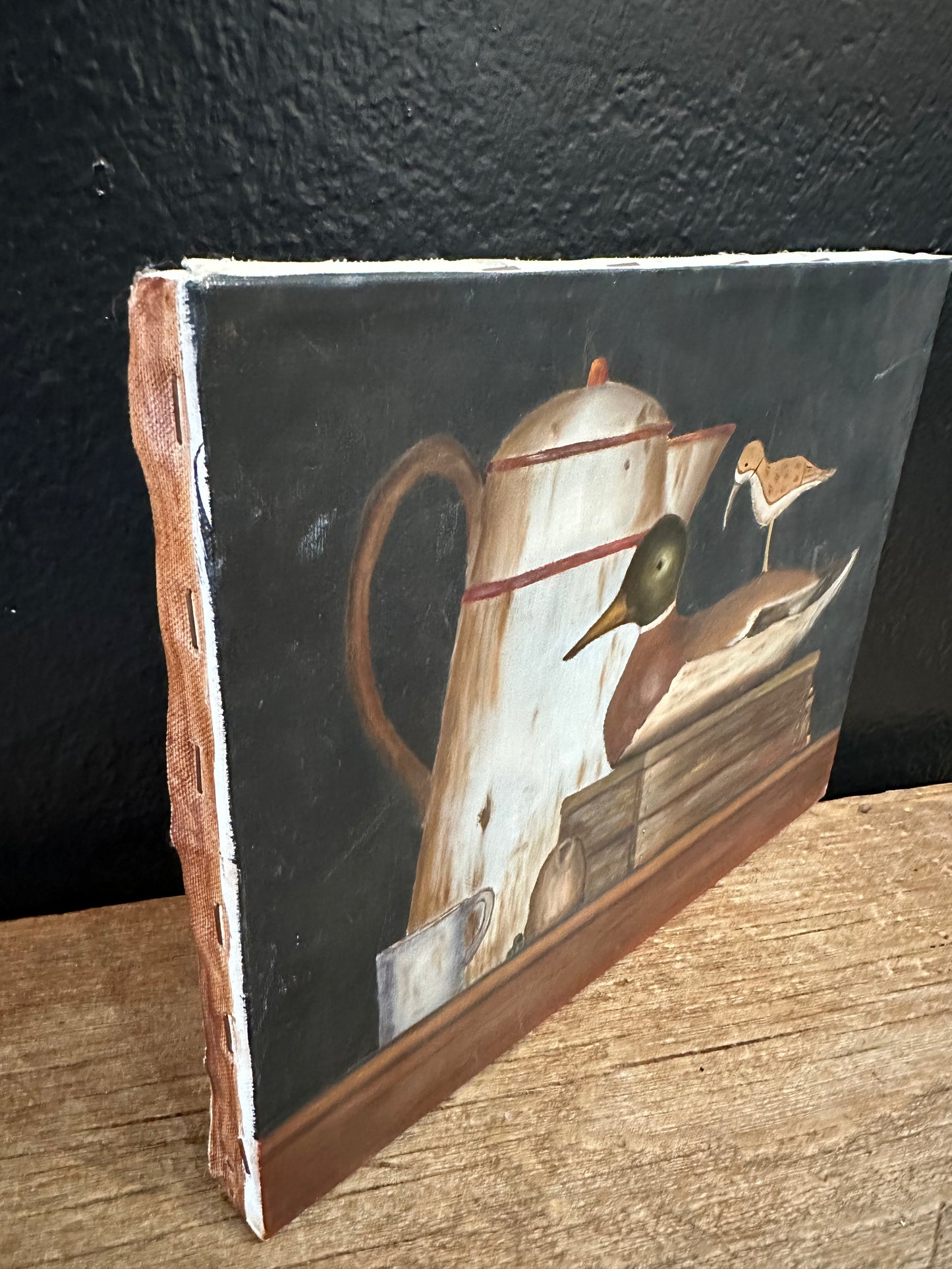 Original Duck Oil Painting