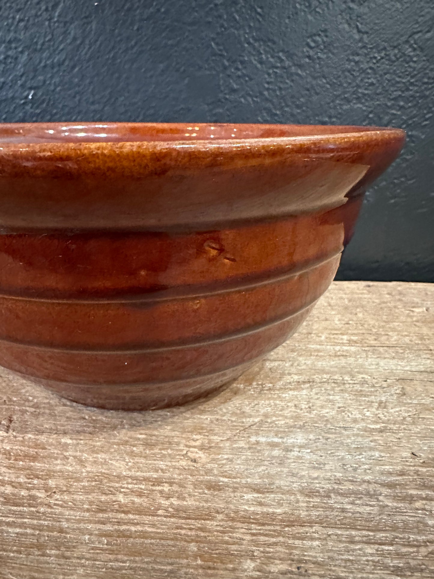 Vintage Marcrest Stoneware Bowl