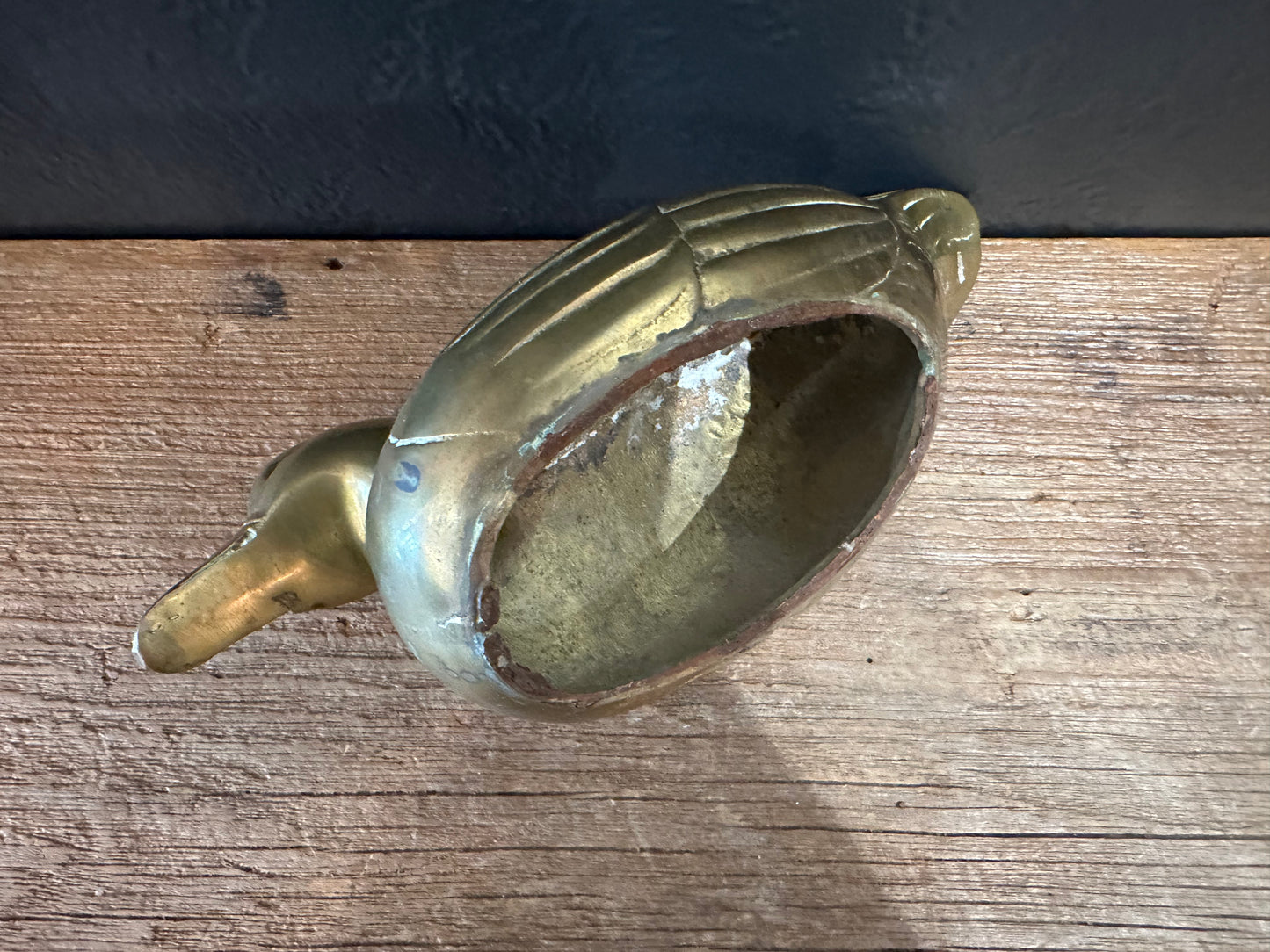 Vintage Brass Duck
