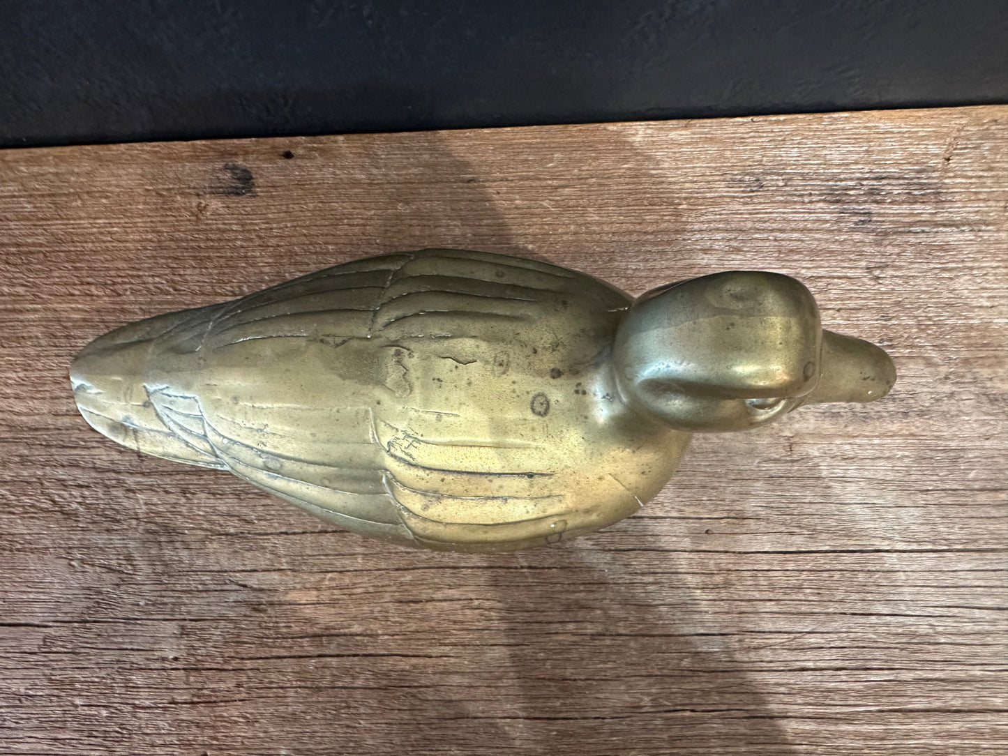 Vintage Brass Duck