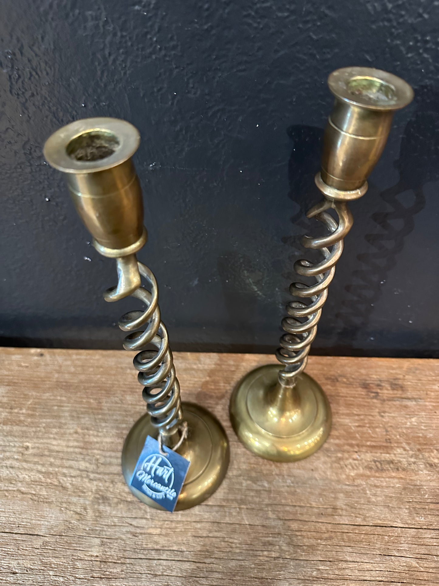 Vintage Twist Candlestick