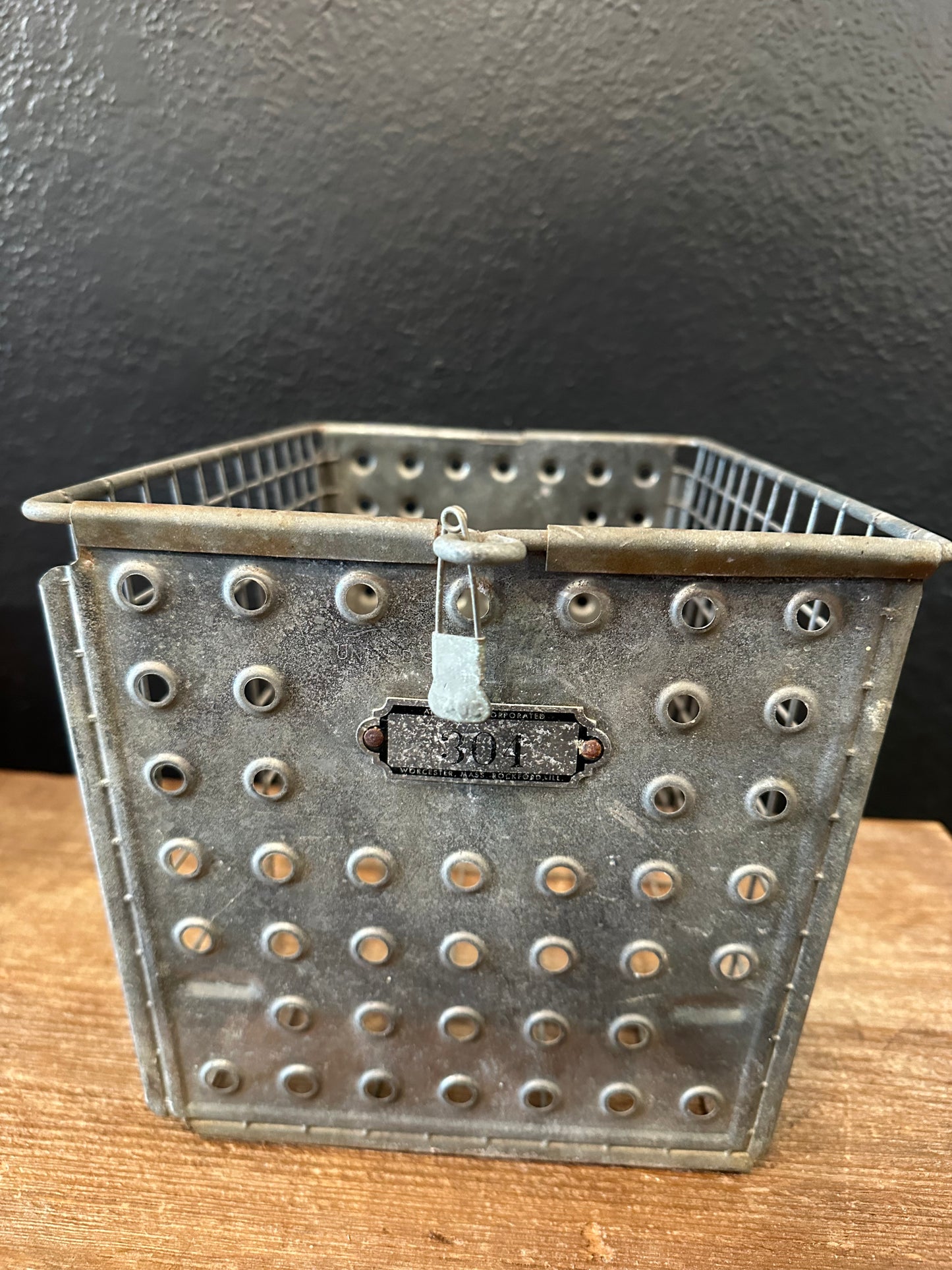 Vintage Locker Basket