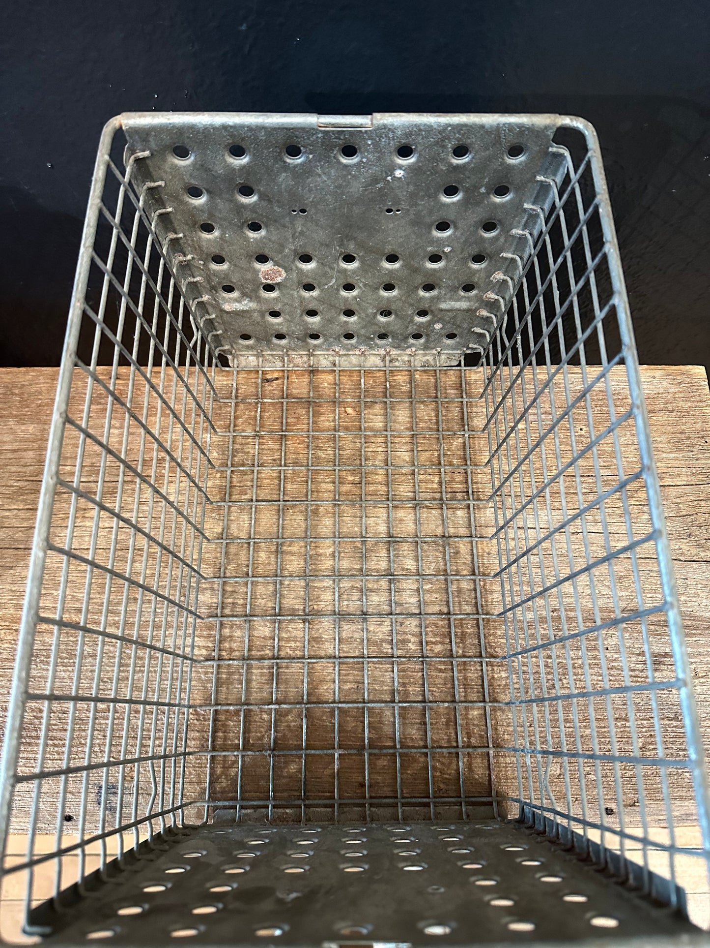Vintage Locker Basket