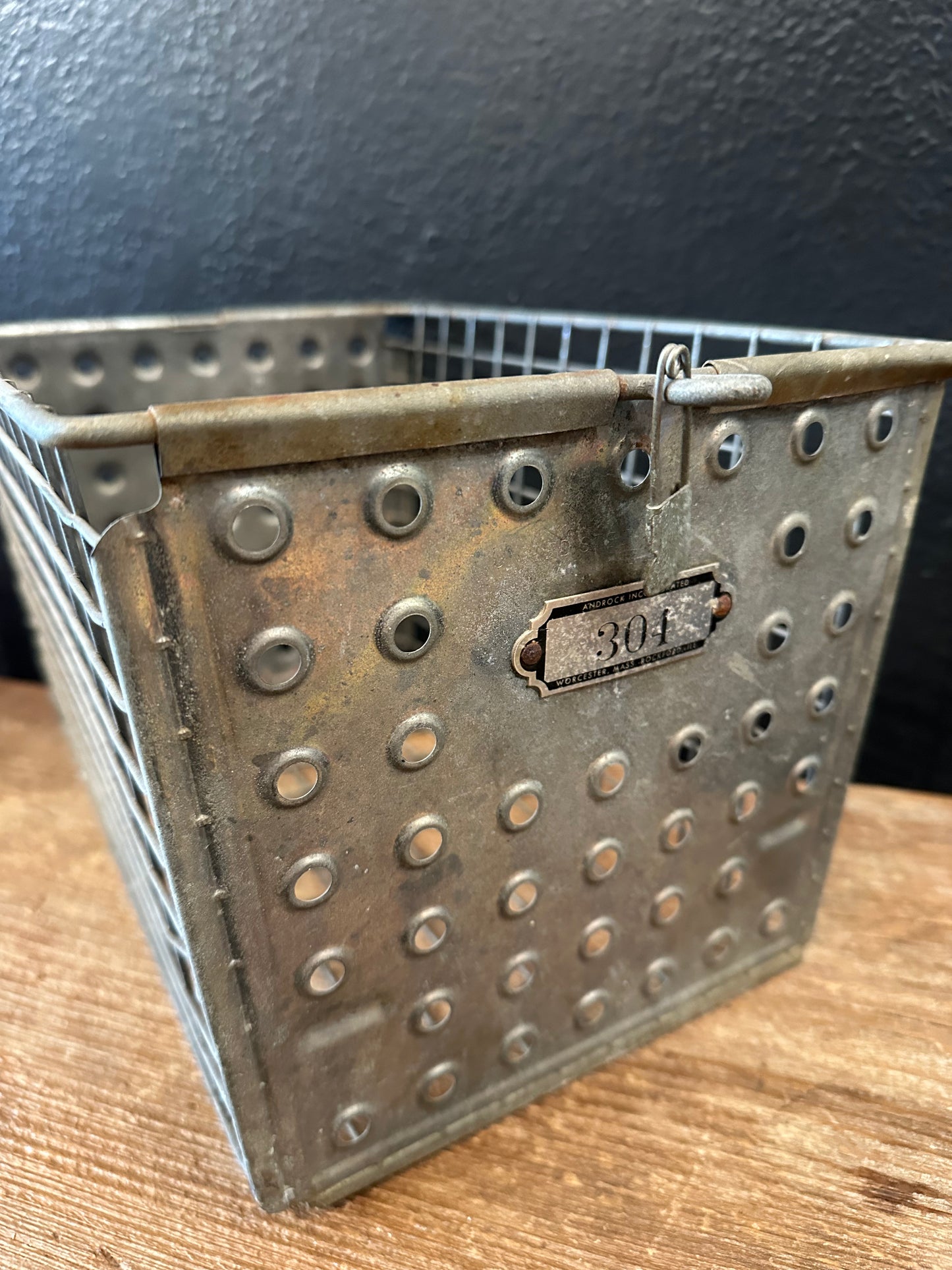 Vintage Locker Basket