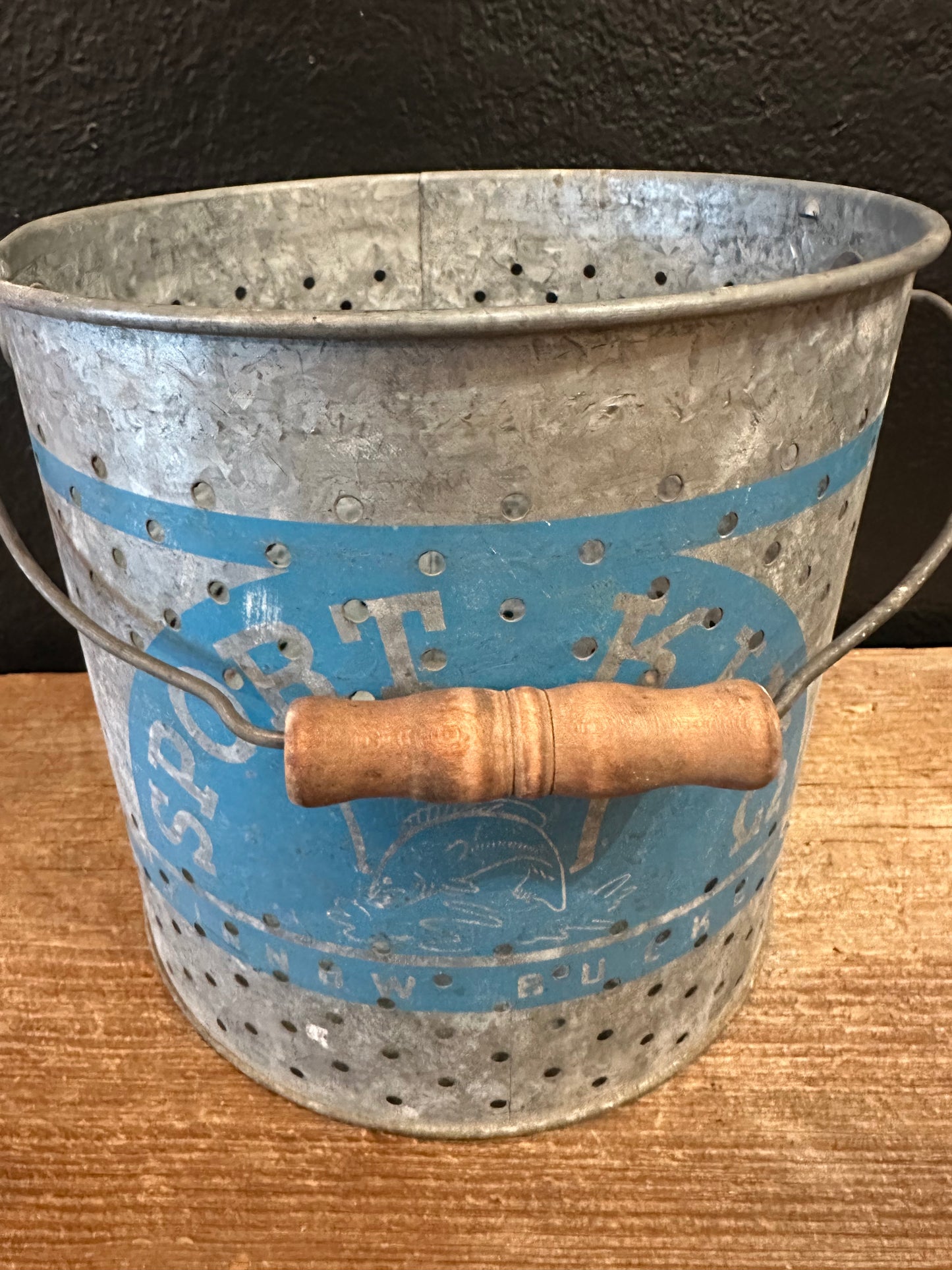 Vintage Minnow Bucket