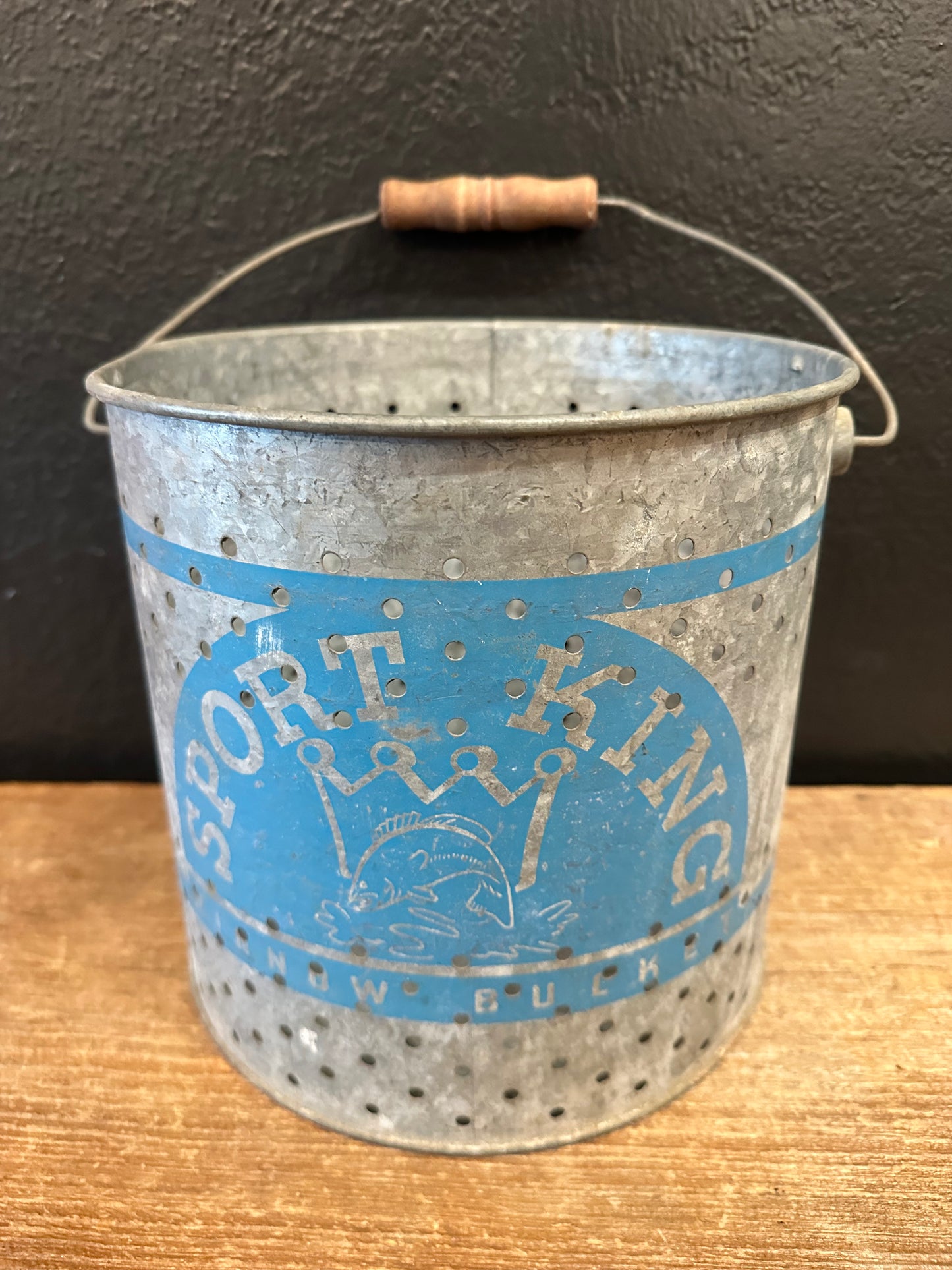 Vintage Minnow Bucket