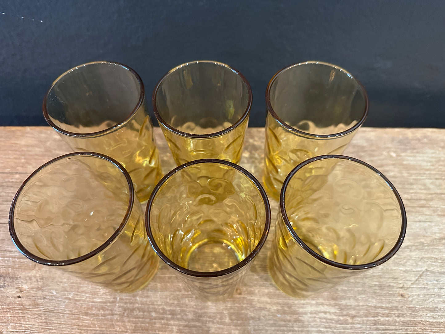 MCM Hazel Atlas Polka Dot Tumblers | Set Of Six
