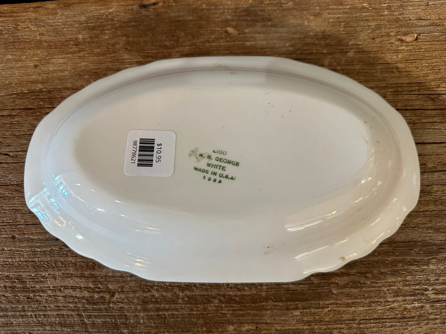 Vintage Floral Small Serving Platter