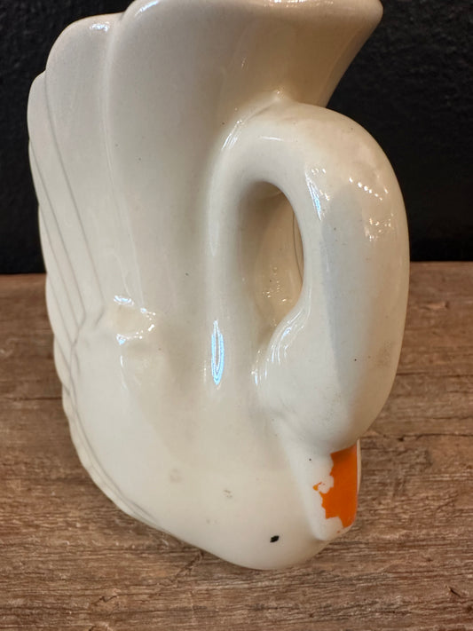Vintage Swan Planter
