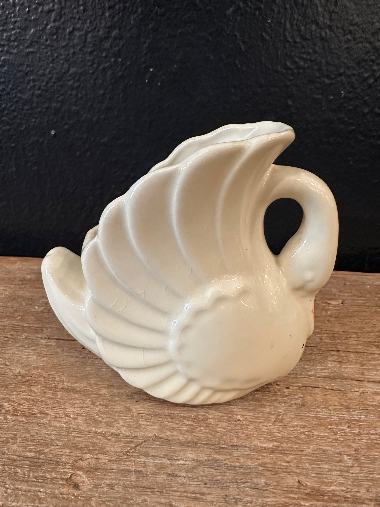 Vintage Swan Planter