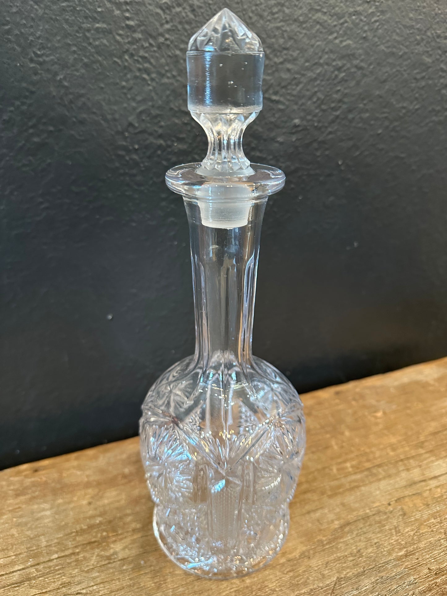 Vintage Cut Glass Decanter