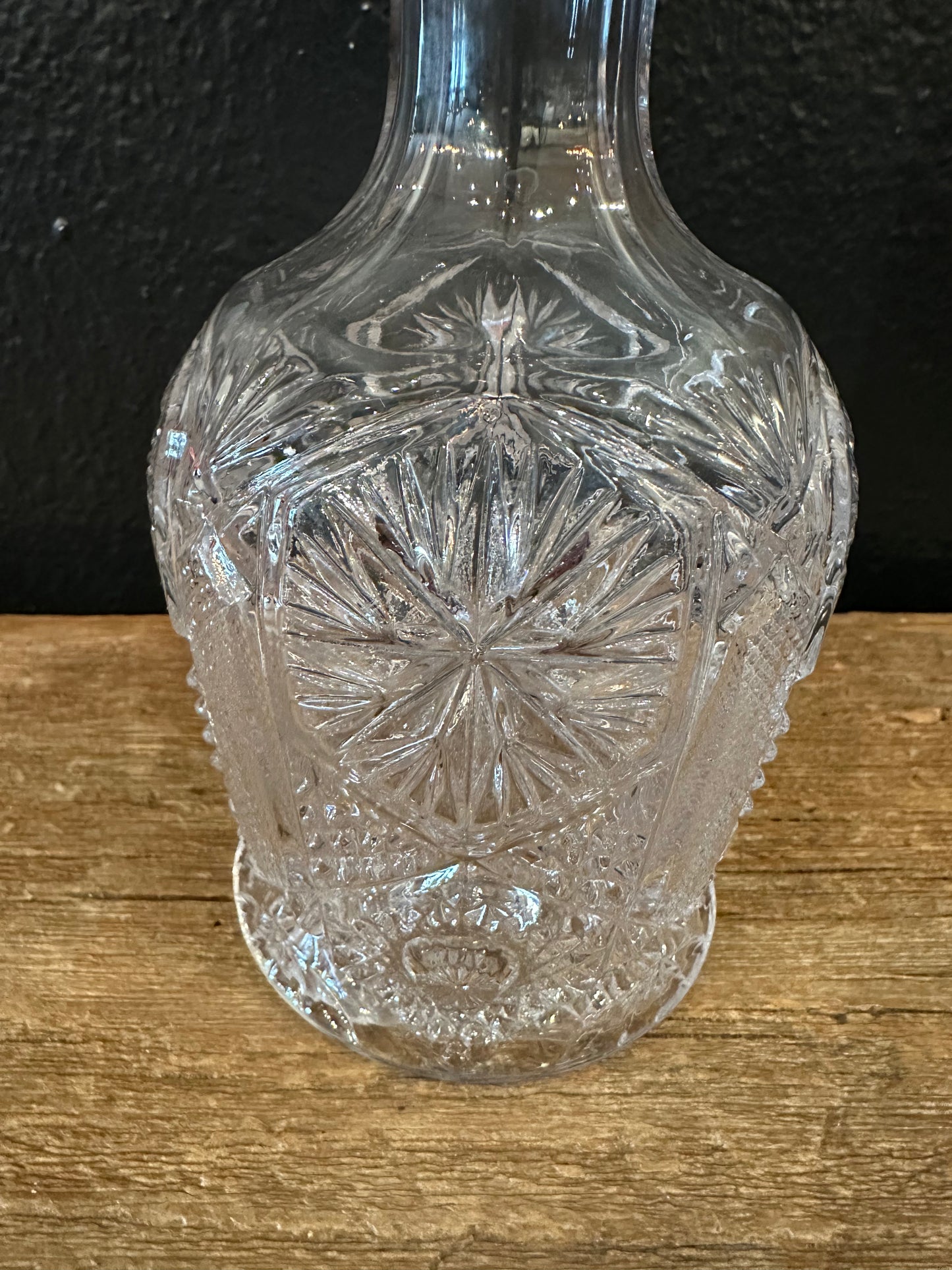 Vintage Cut Glass Decanter