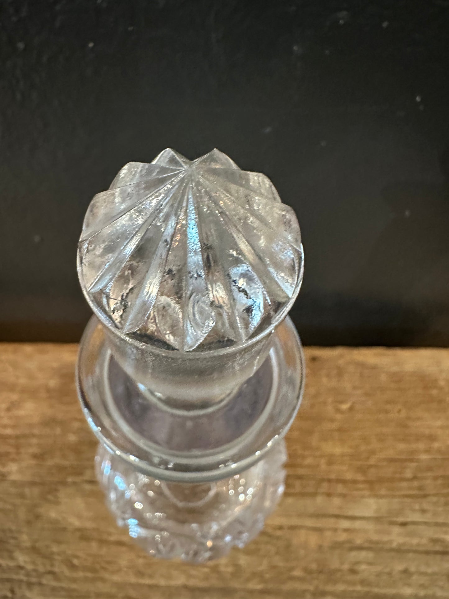 Vintage Cut Glass Decanter