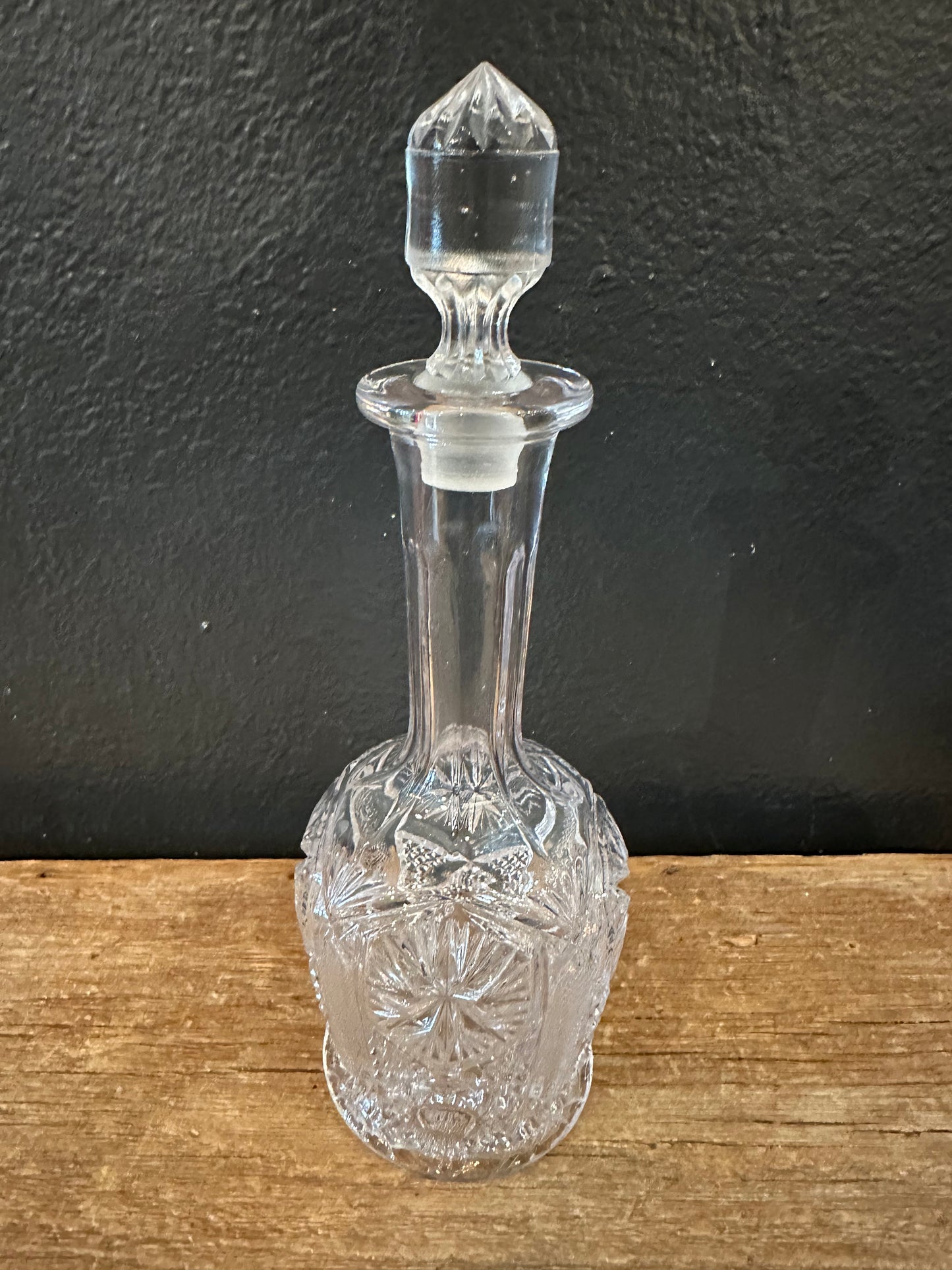 Vintage Cut Glass Decanter