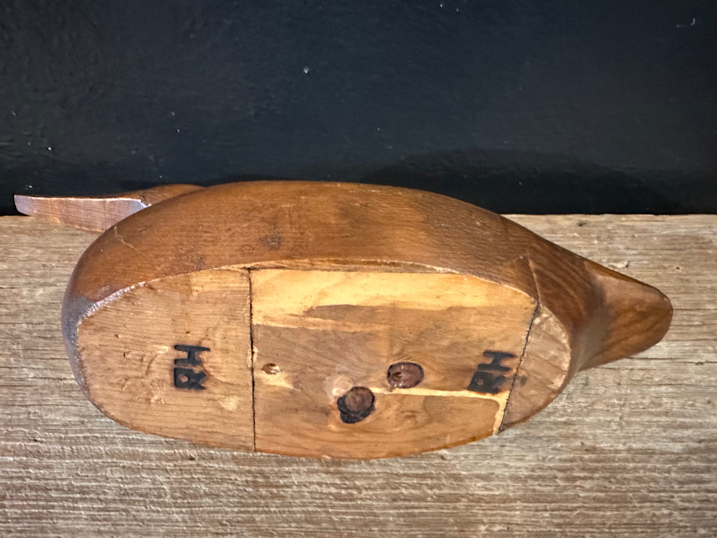 RH Wood Duck~Hand Carved