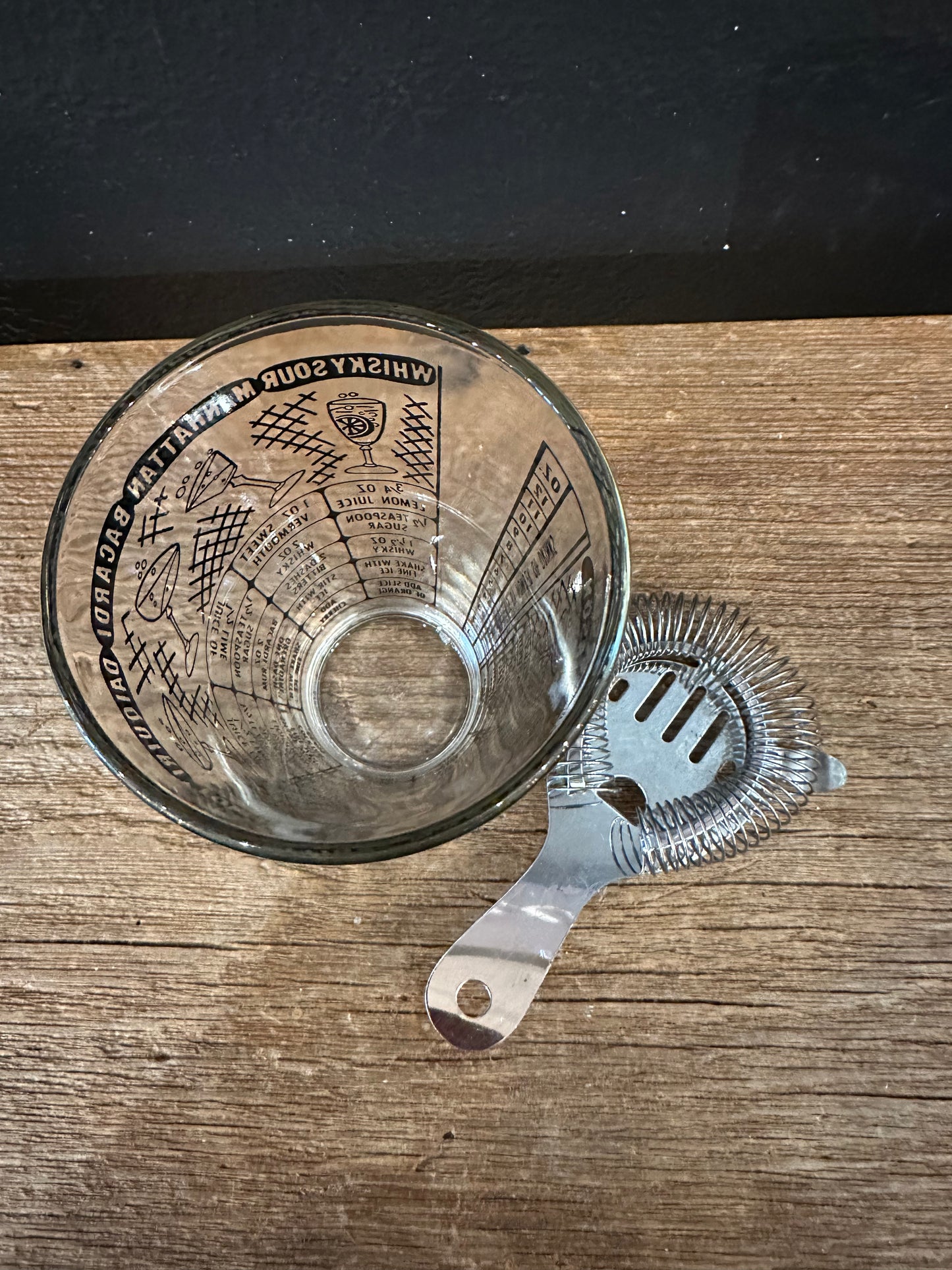 Vintage Recipe Cocktail Shaker