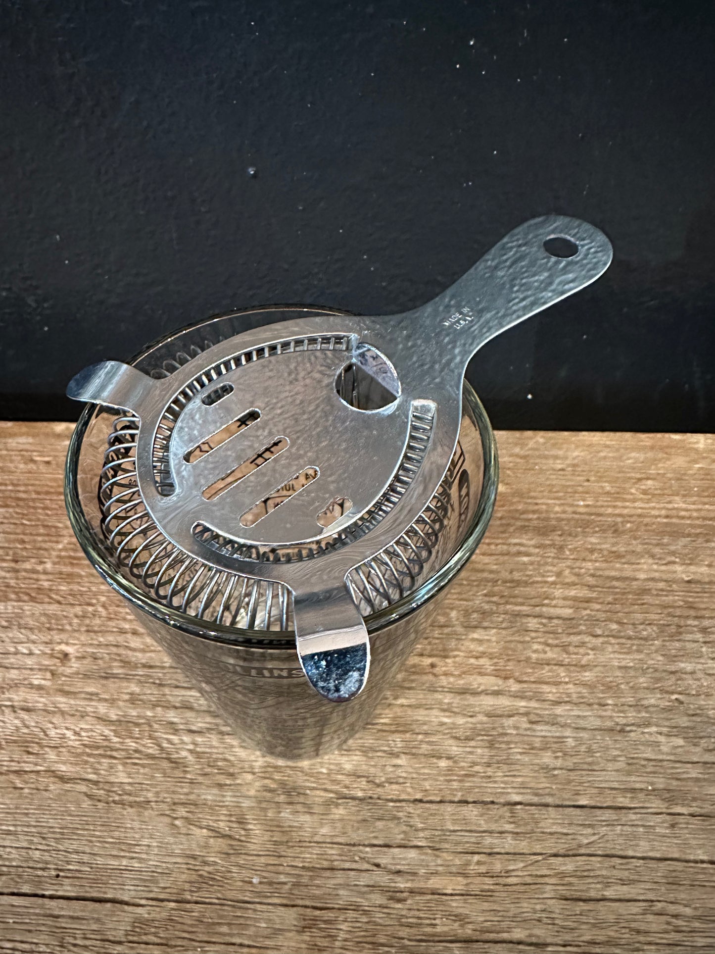 Vintage Recipe Cocktail Shaker
