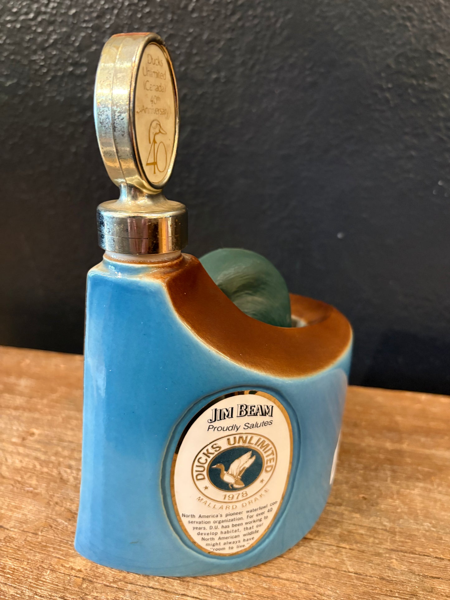 Vintage Ducks Unlimited Decanter
