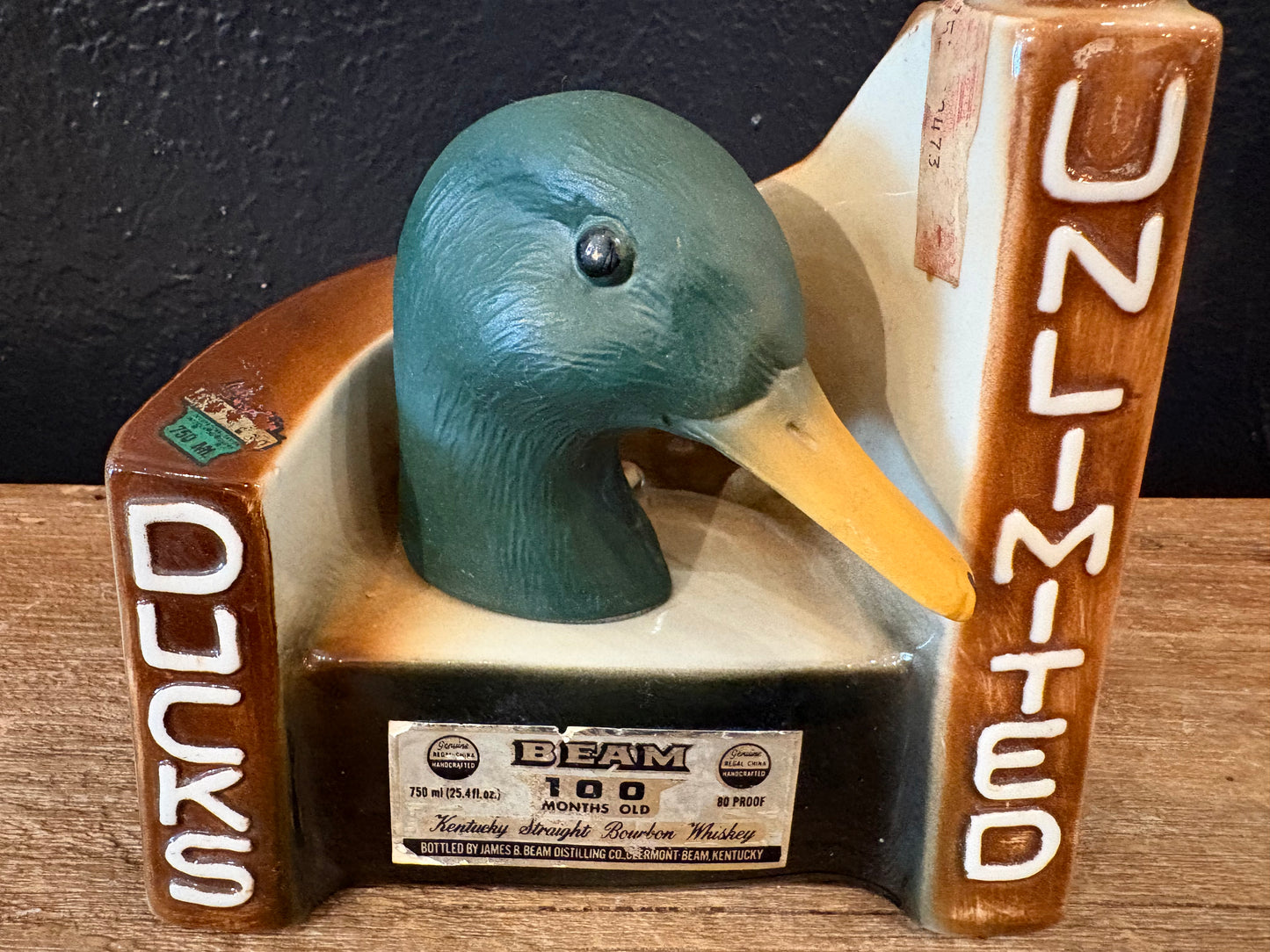 Vintage Ducks Unlimited Decanter