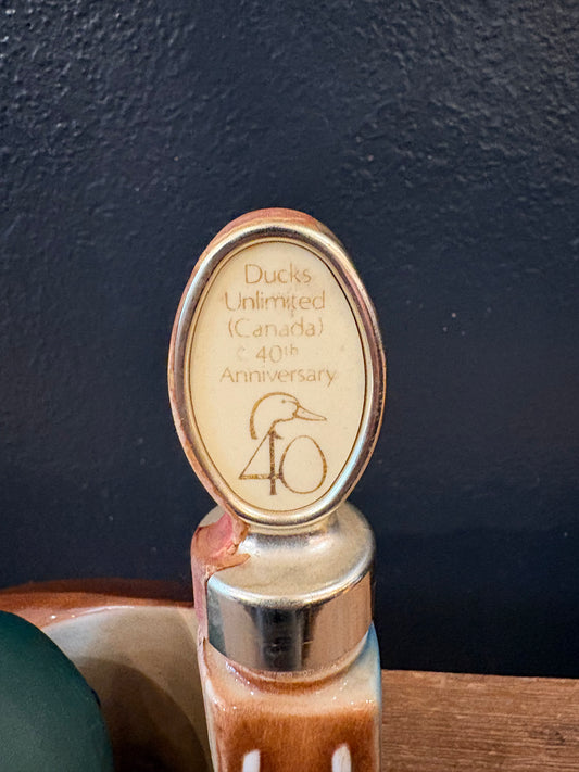 Vintage Ducks Unlimited Decanter