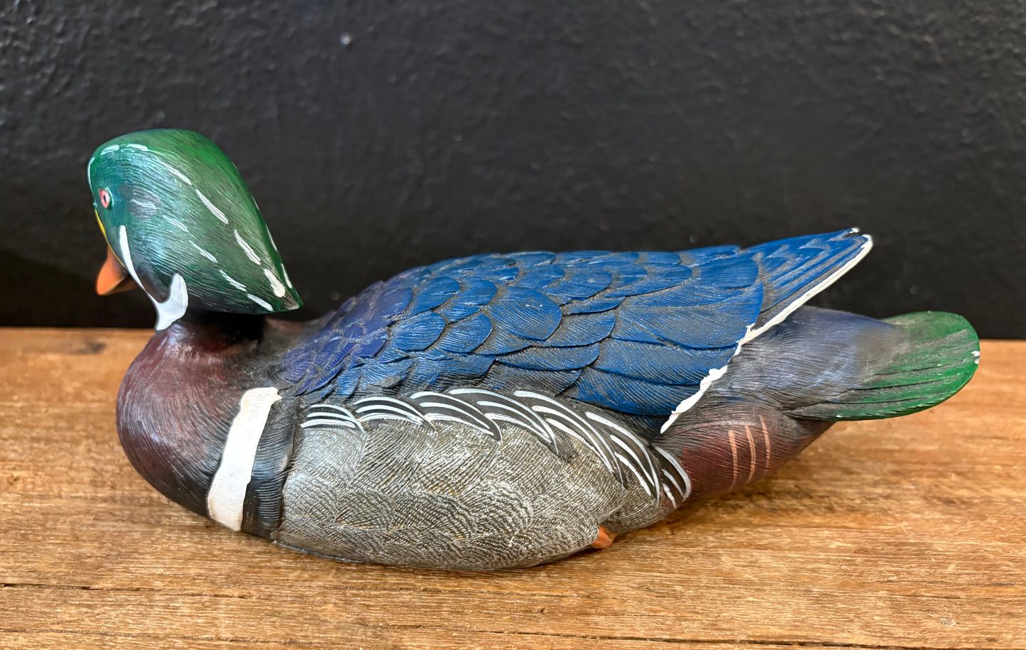 Vintage Drake Mallard Duck Figurine