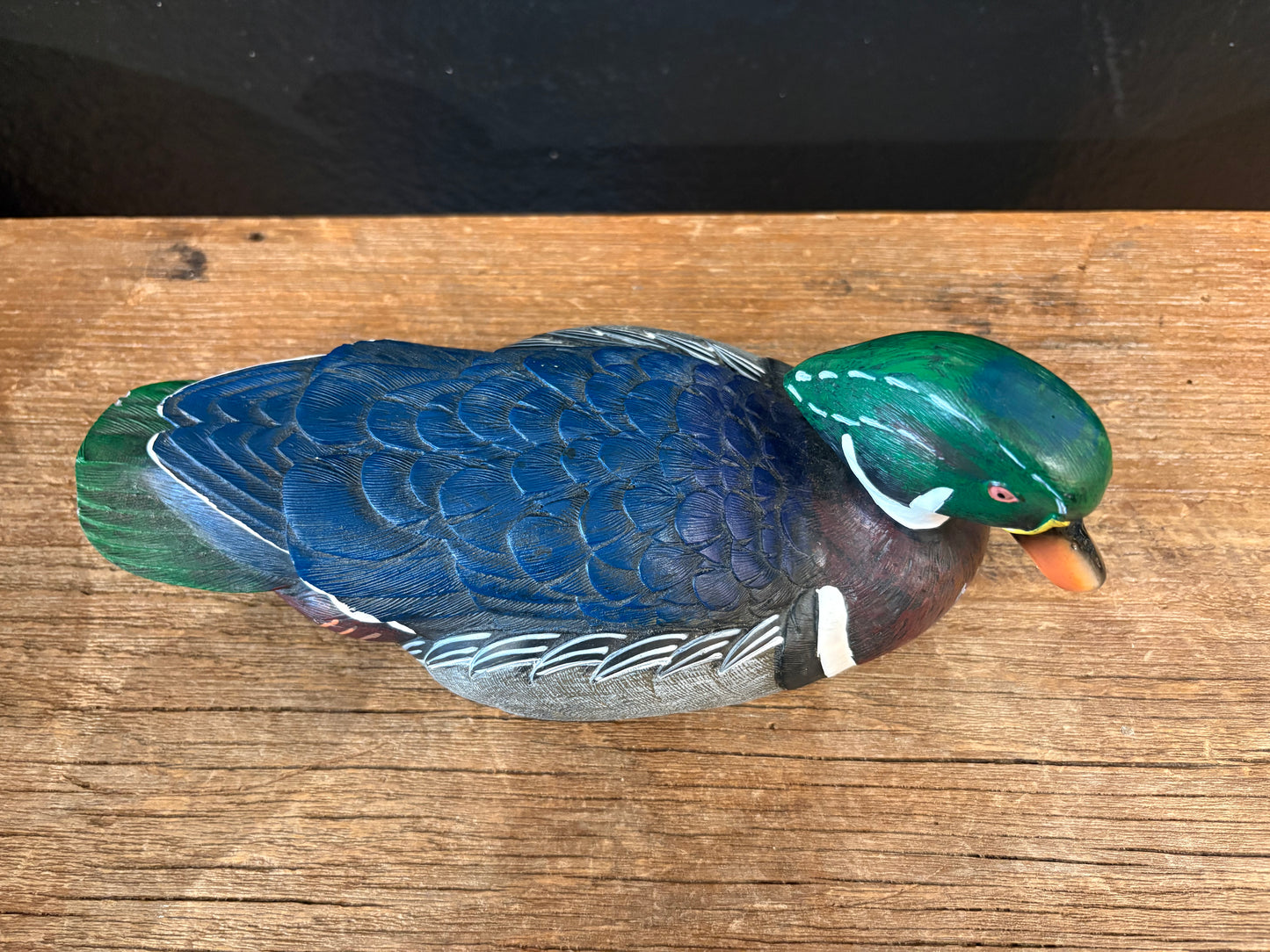 Vintage Drake Mallard Duck Figurine
