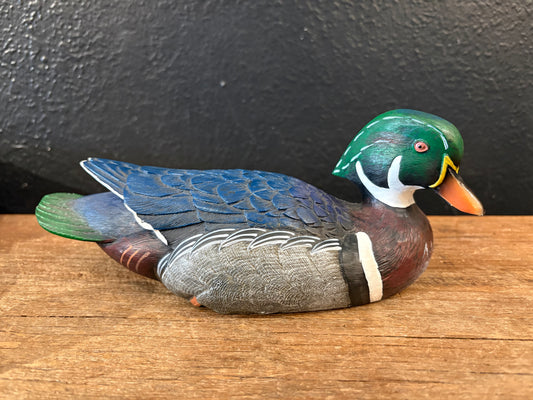 Vintage Drake Mallard Duck Figurine