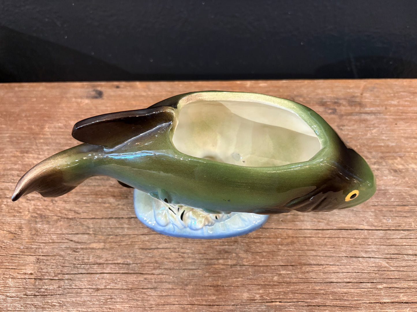 Vintage Fish Planter