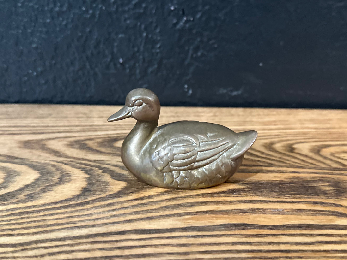 Vintage Brass Duck