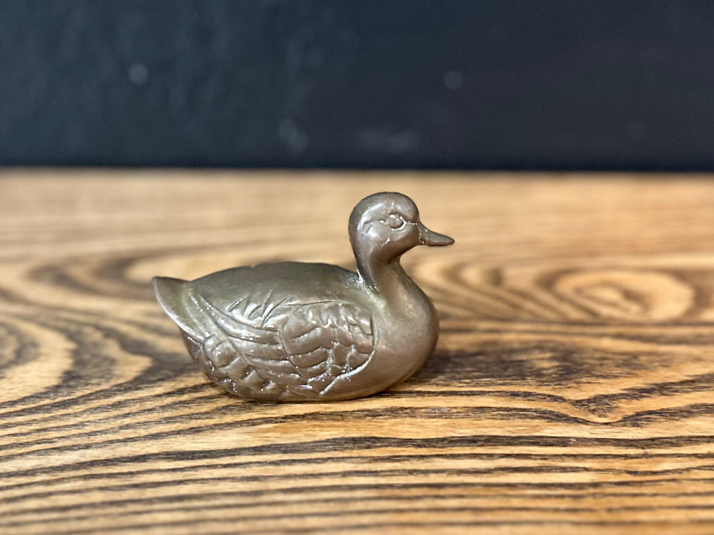 Vintage Brass Duck