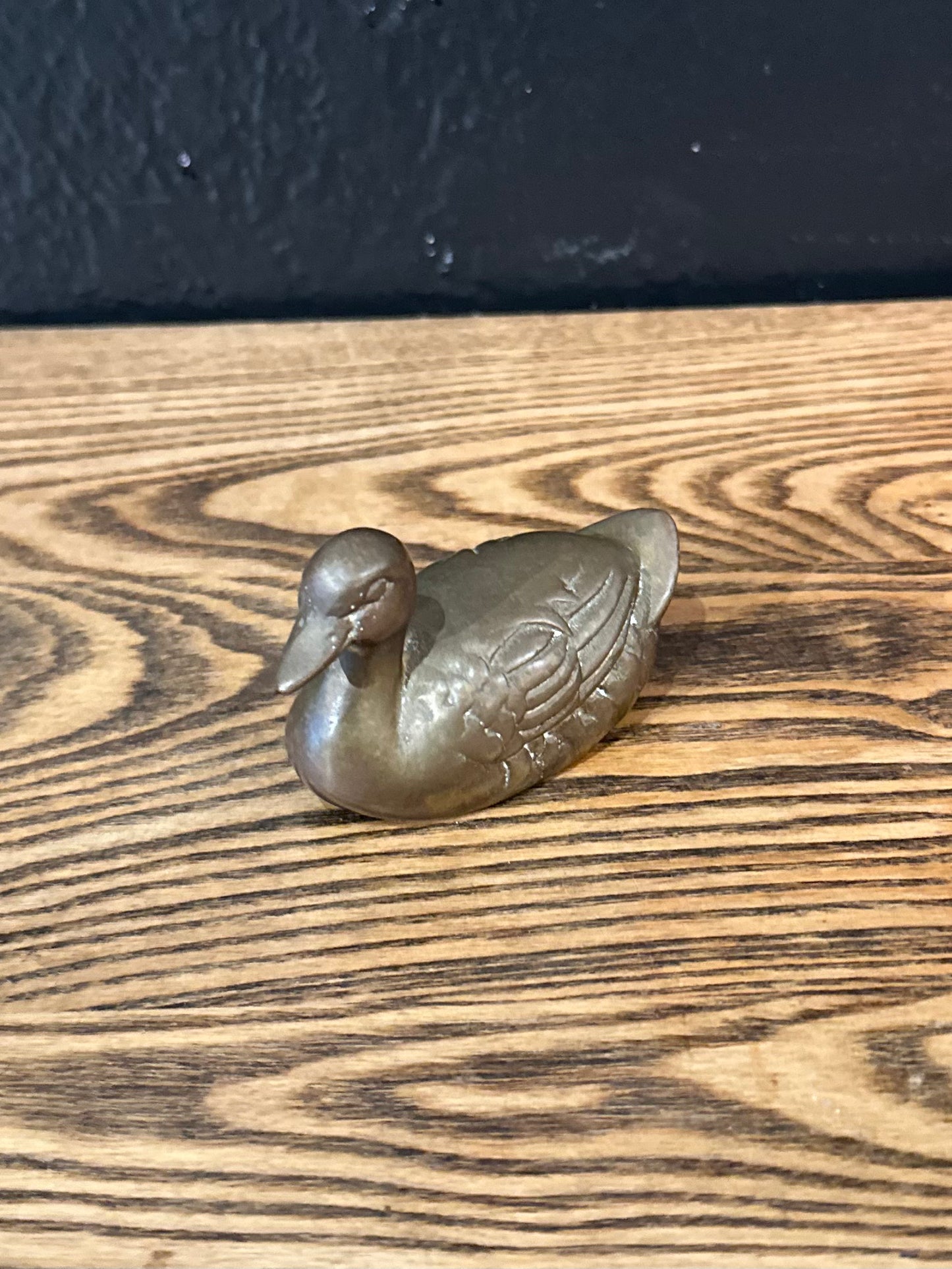 Vintage Brass Duck