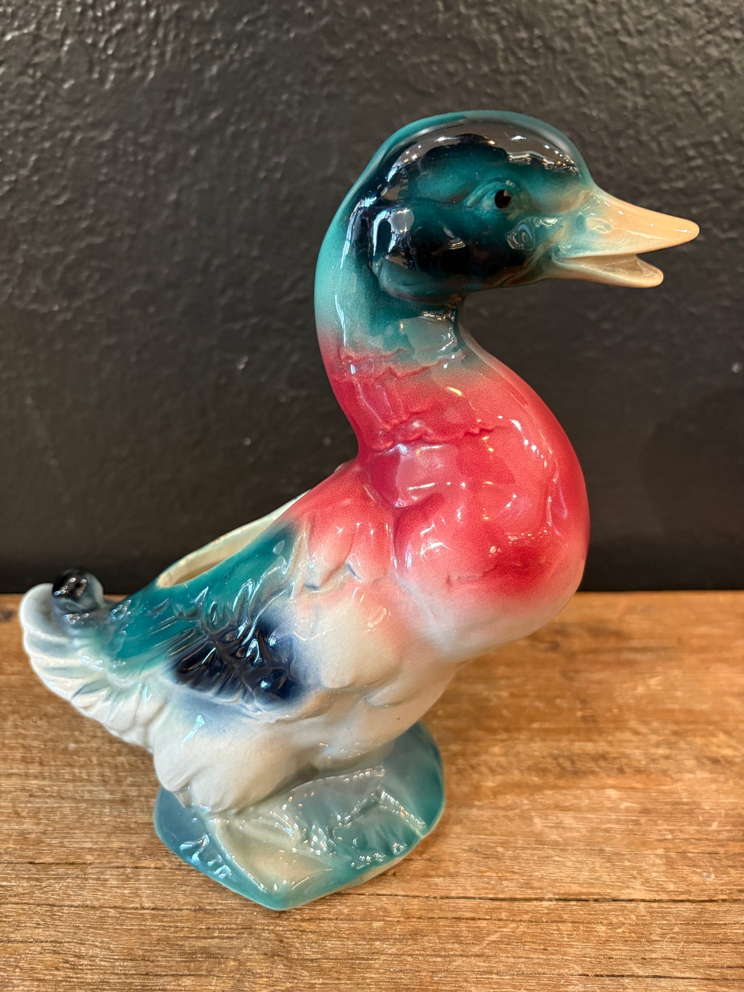 Vintage Duck Planter