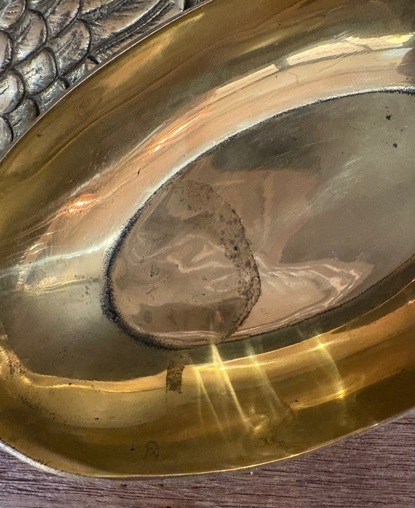 Brass Duck  ~ Covered Dish