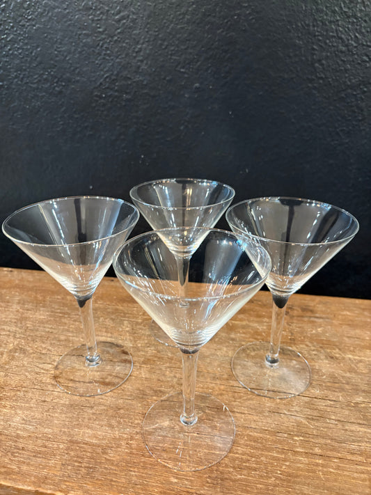 Vintage Martini Glasses