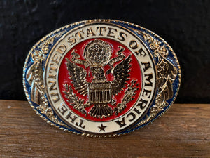 The United States Of America Buckle