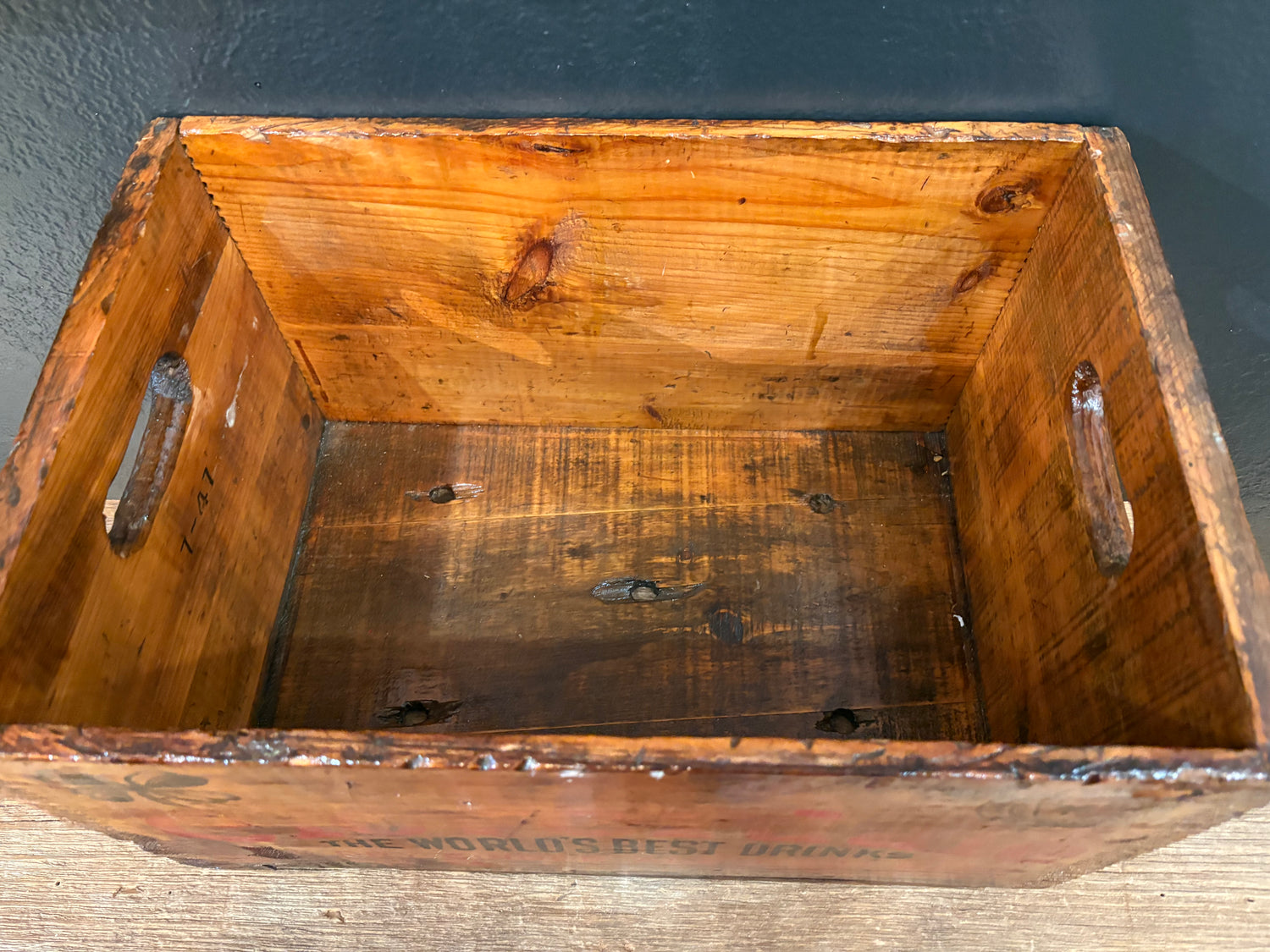 Vintage Cloverdale Beverage Crate