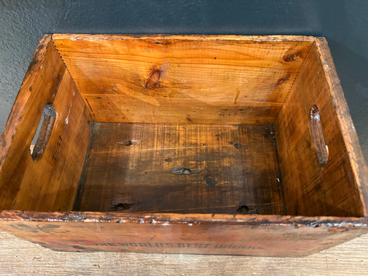 Vintage Cloverdale Beverage Crate