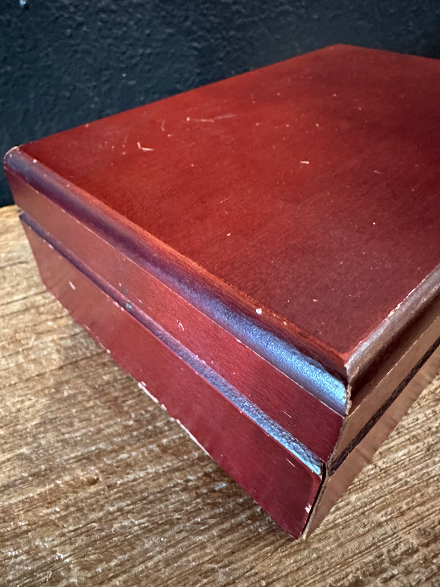 Vintage Wooden Desktop Humidor