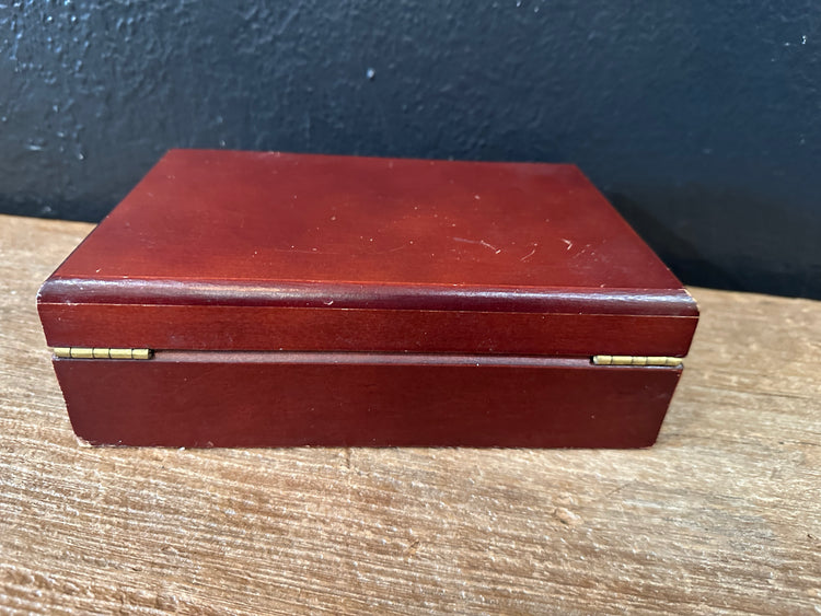 Vintage Wooden Desktop Humidor