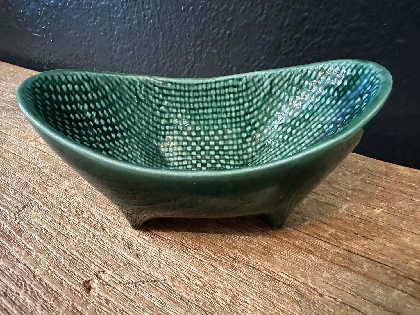 Vintage Footed Hull Planter