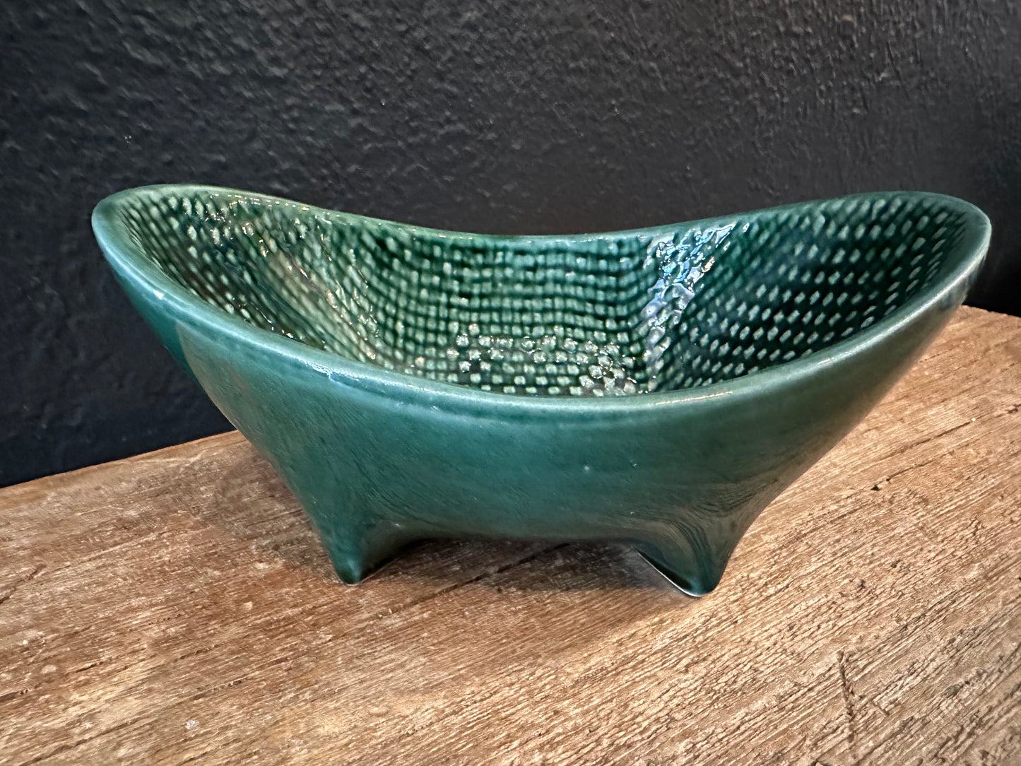 Vintage Footed Hull Planter