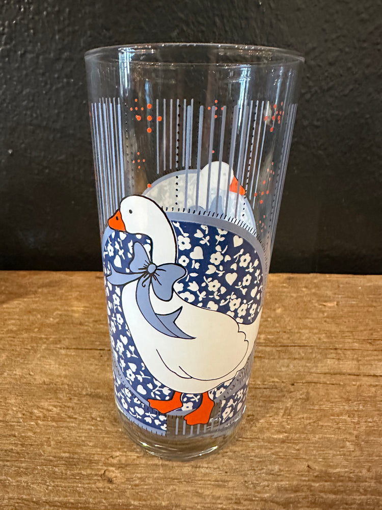 Vintage Porch Goose Glasses | Set of 5