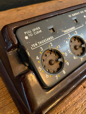 Vintage Adding Machine