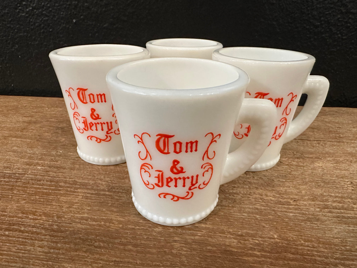 Vintage Tom & Jerry Mugs | Set Of Four