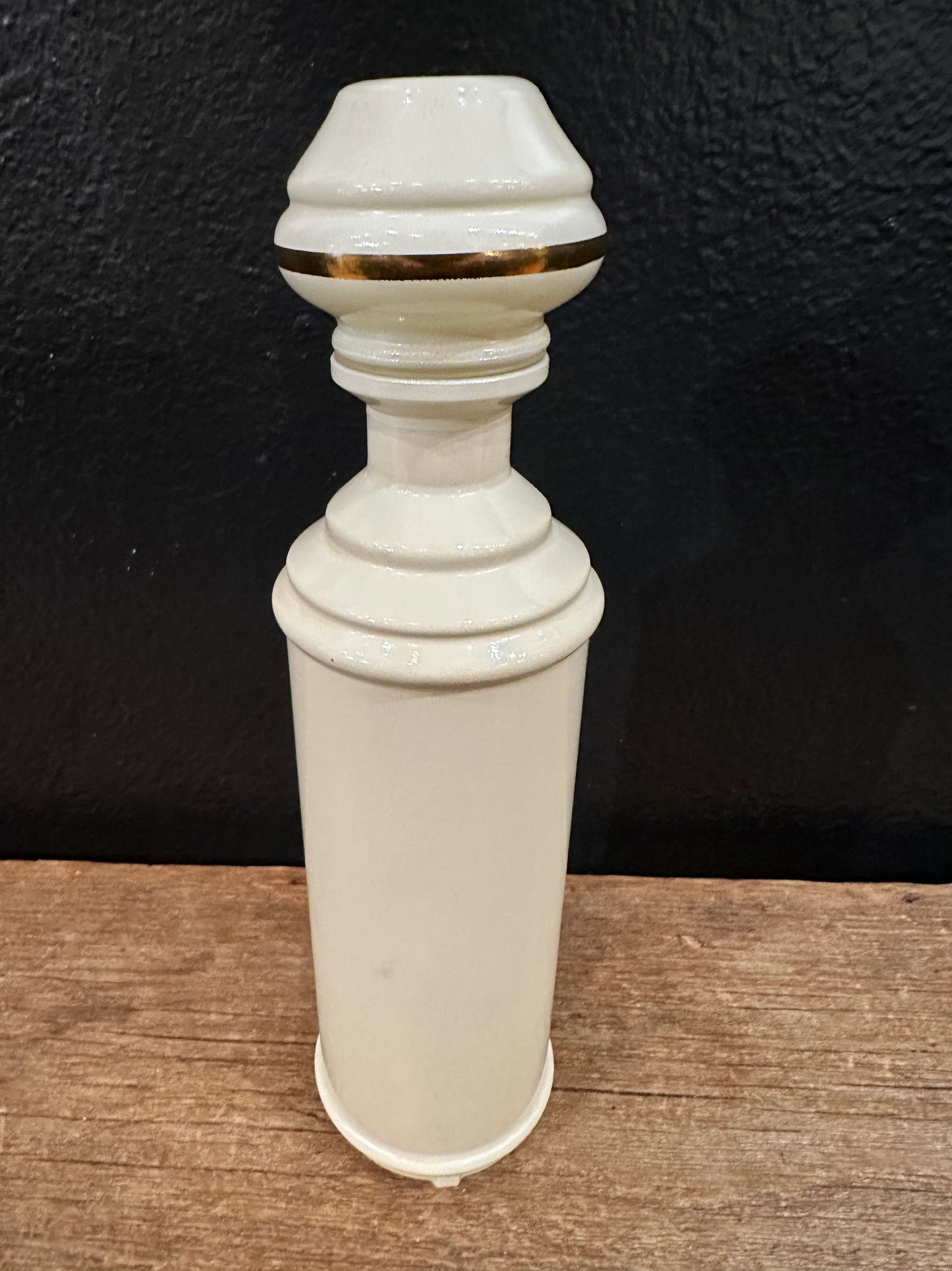 Vintage Old Fitzgerald Fleur-de-lis Bourbon Whiskey Decanter | 1950’s