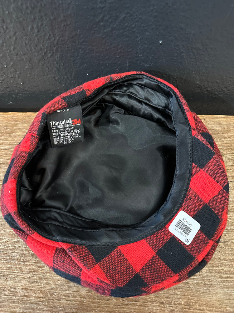 Vintage Buffalo Plaid Thinsulate Hat